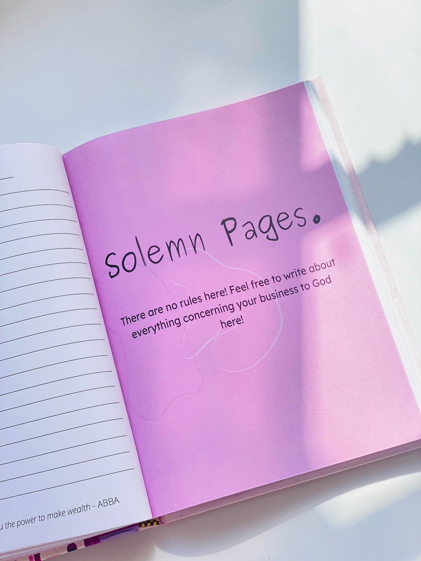 I Write To God About Everything Journal