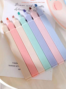 Pastel highlighters (Set of 6) CODE 018