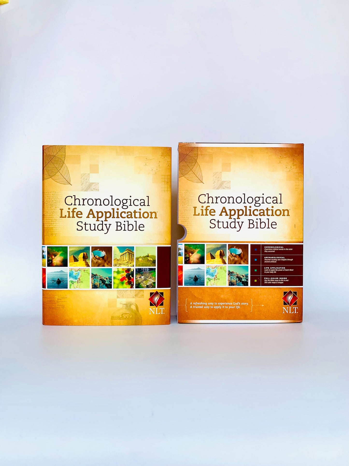 NLT Chronological Life Application Study Bible Hard Cover