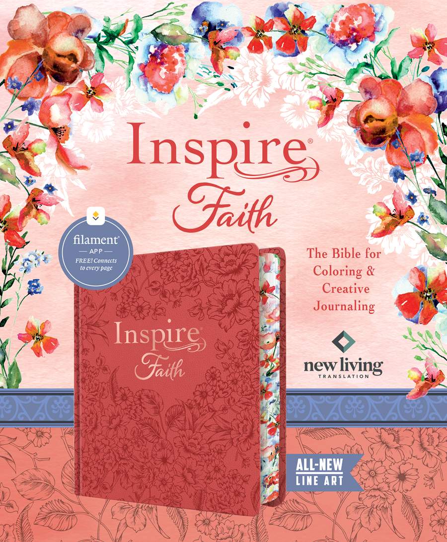 Inspire FAITH Bible NLT, Filament Enabled