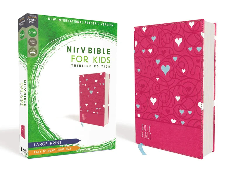 NIrV, Bible for Kids, Large Print, Comfort Print Thinline Edition