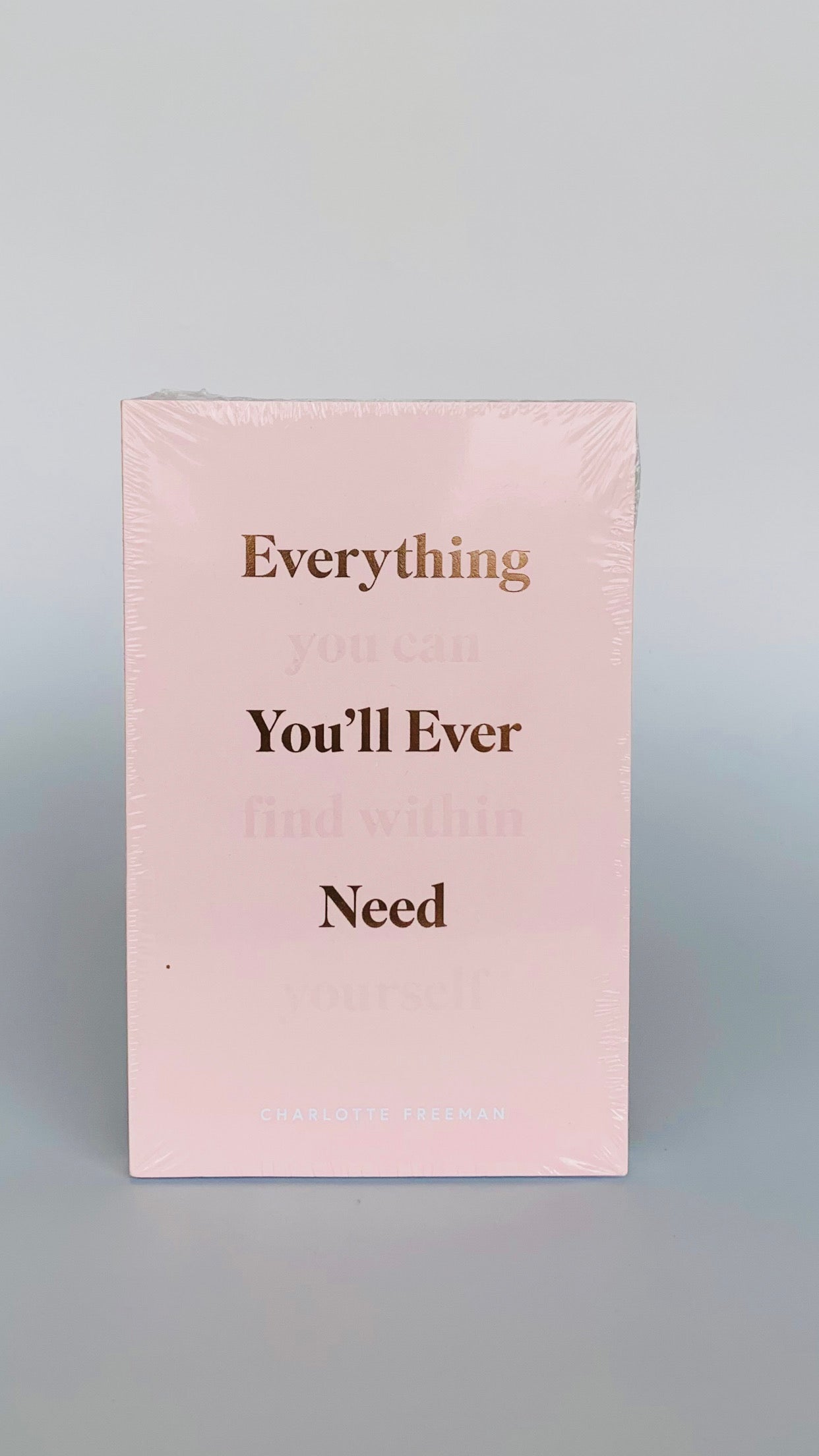 Everything You'll Ever Need You Can Find Within Yourself