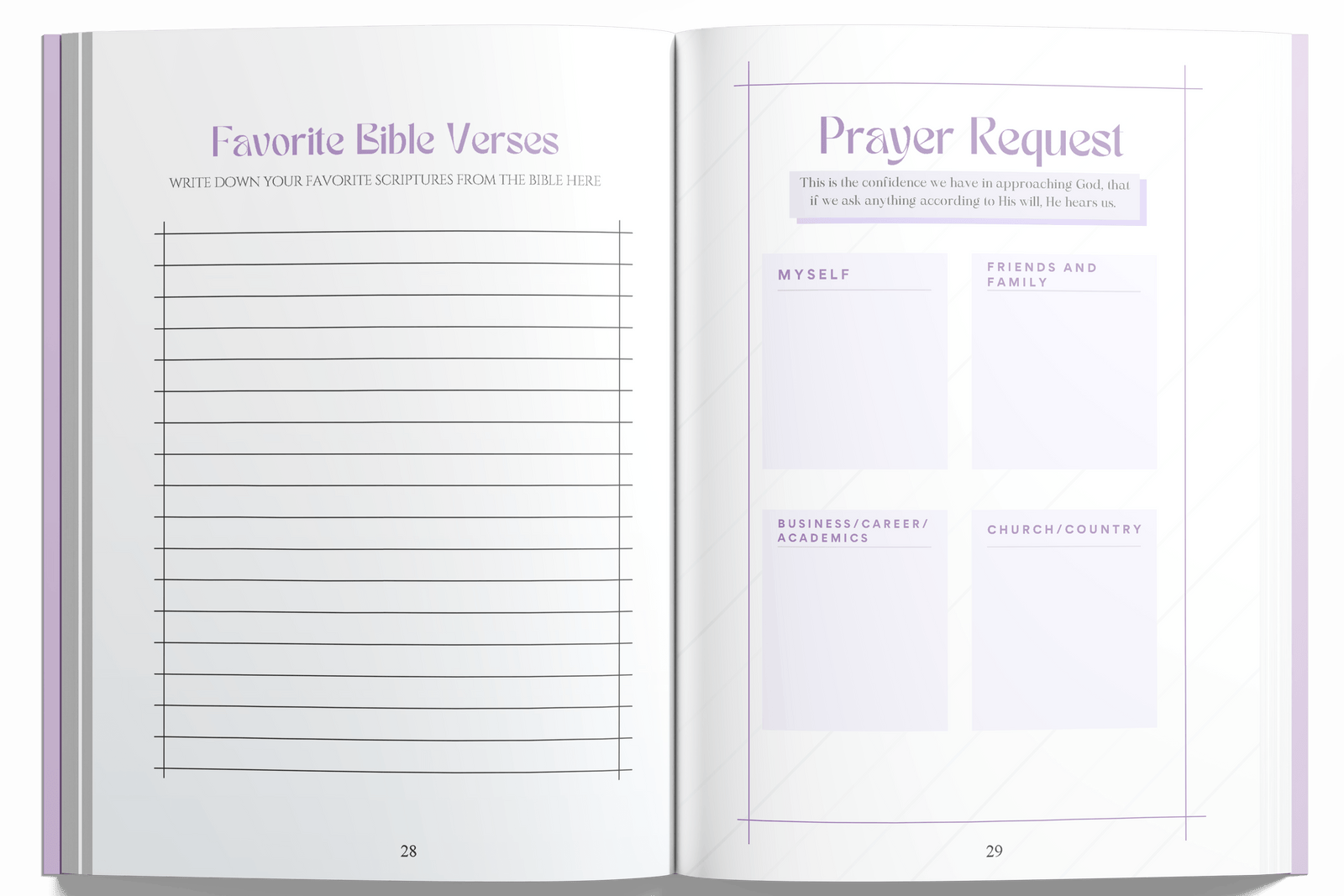 Planner page preview