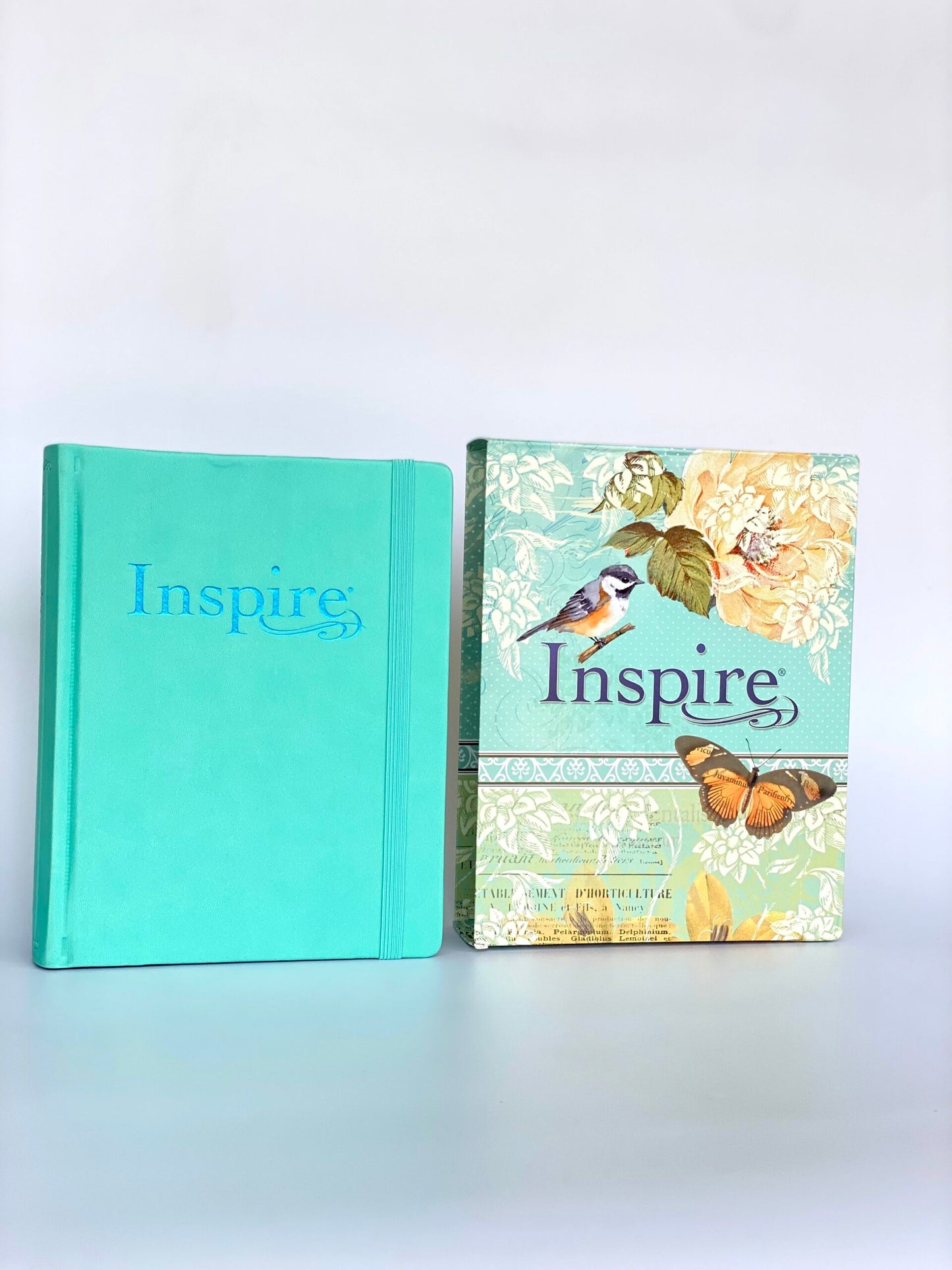 Inspire Bible Hard Cover Blue NLT