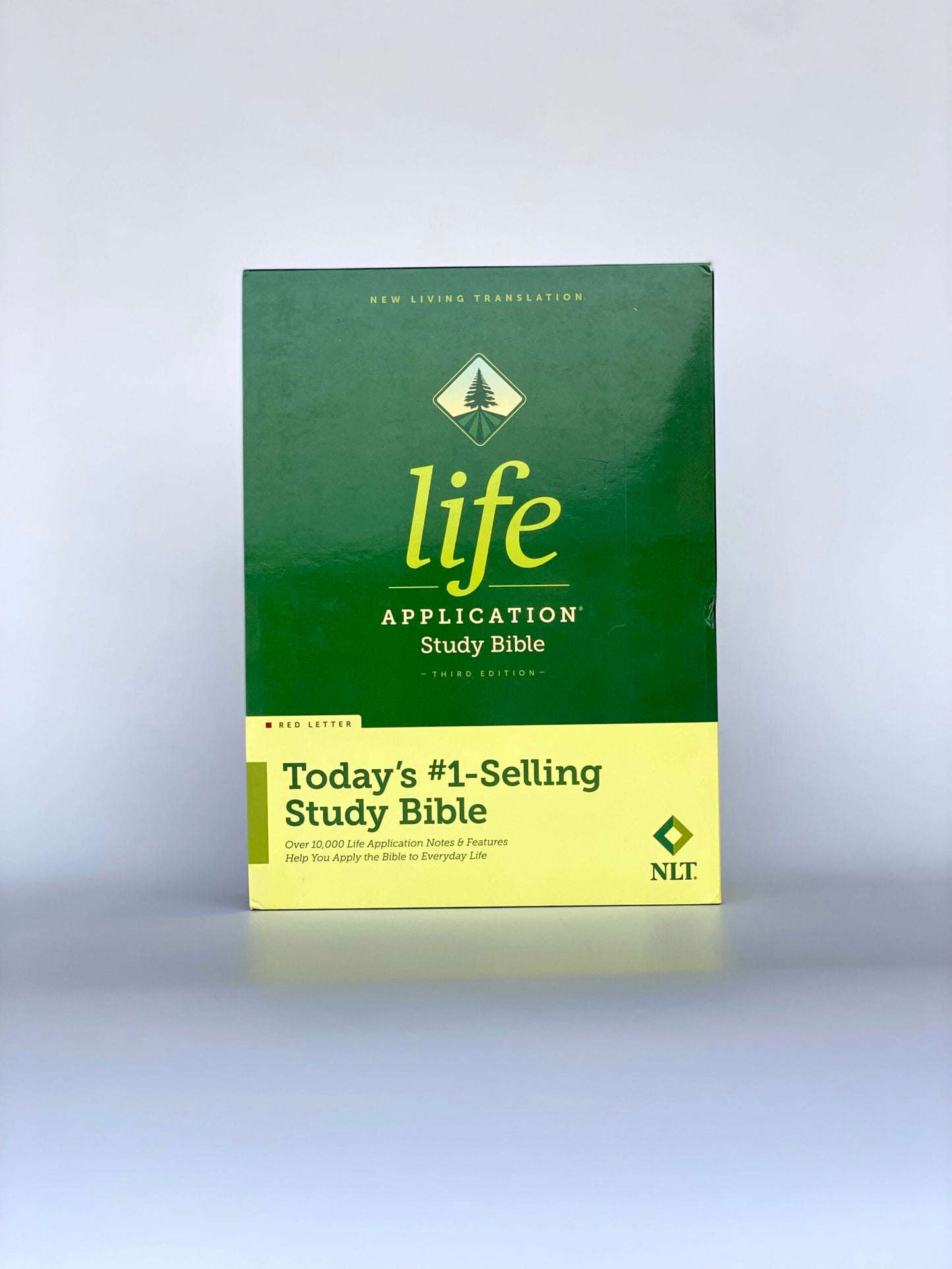 NLT Life Application Study Bible, Third Edition (Hardcover) Green Color
