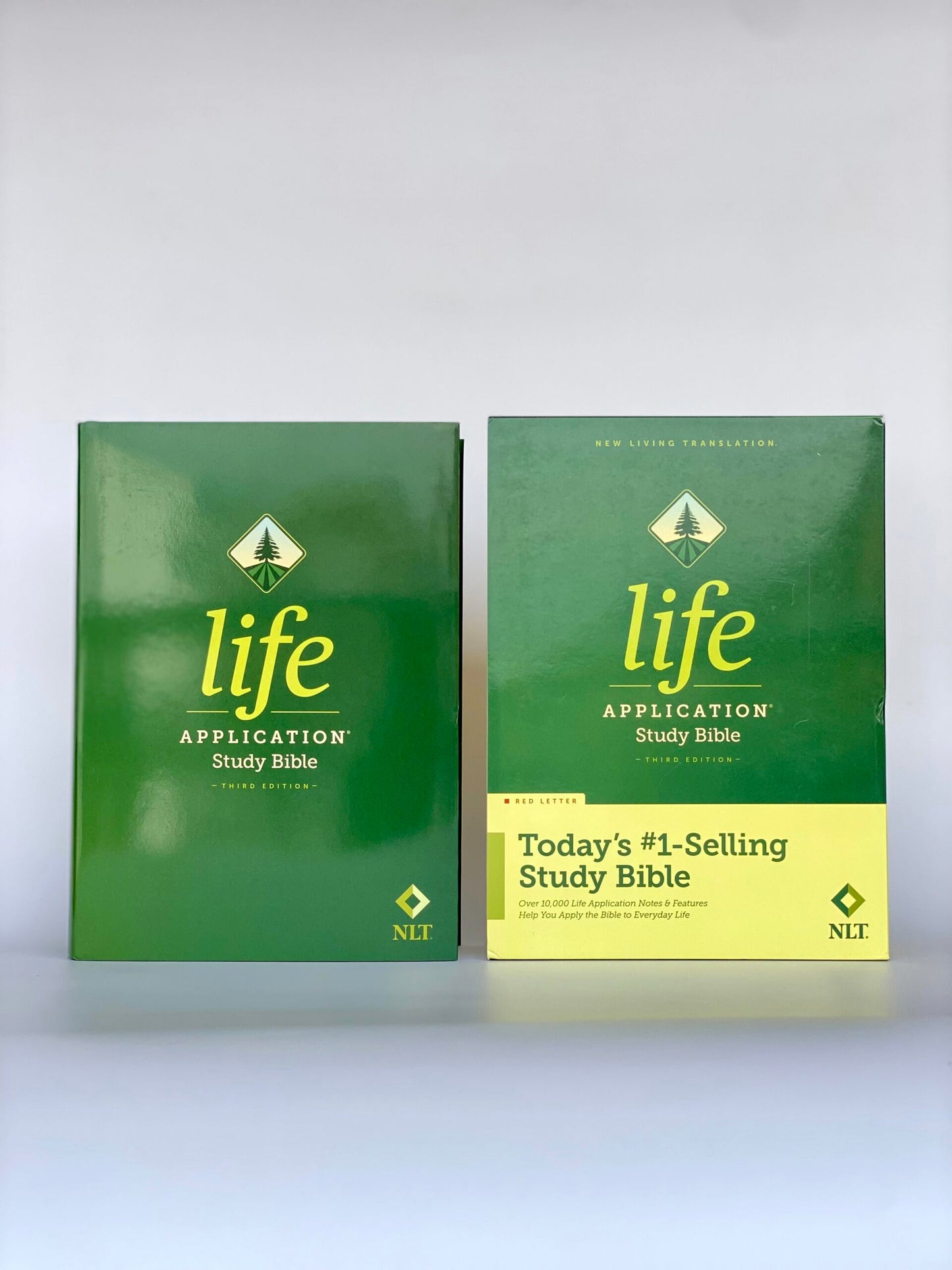 NLT Life Application Study Bible, Third Edition (Hardcover) Green Color