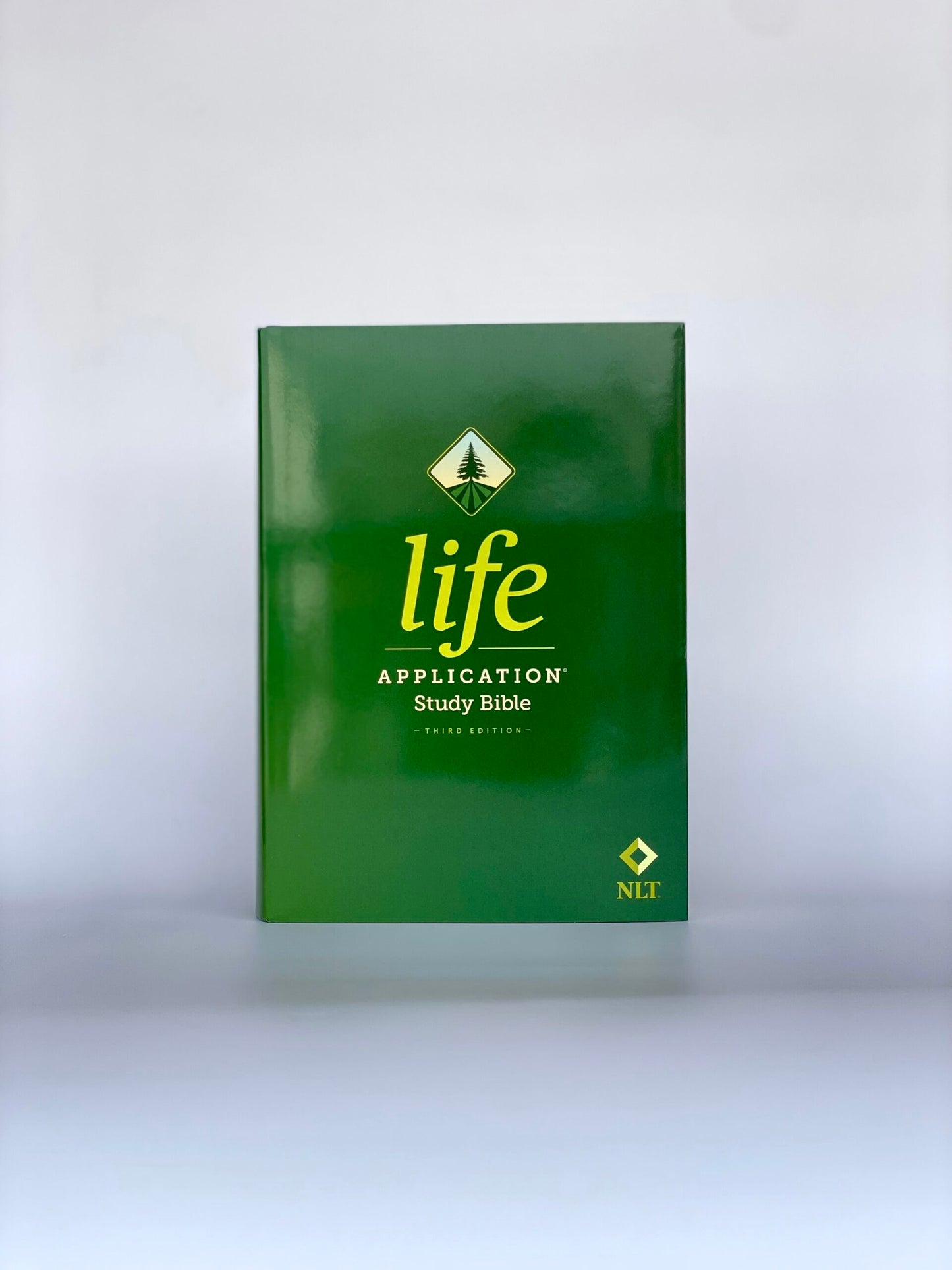 NLT Life Application Study Bible, Third Edition (Hardcover) Green Color