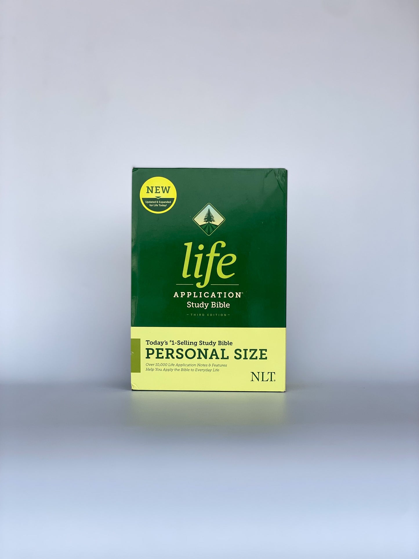 NLT Life Application Study Bible, Third Edition, Personal Size (Hardcover) GREEN Color