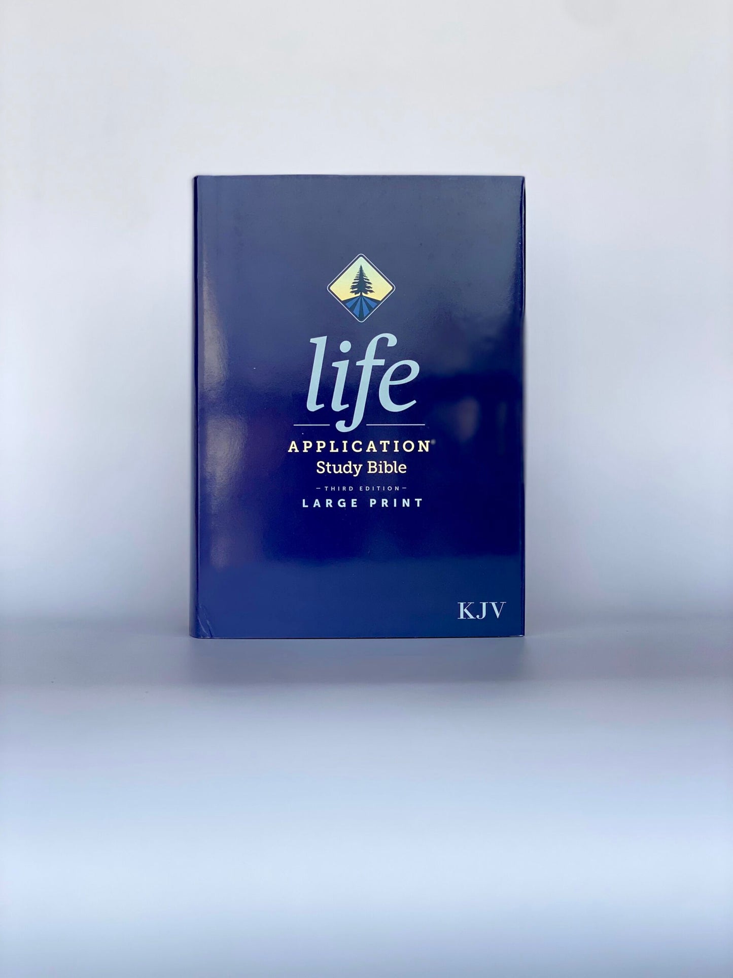 KJV Life Application Study Bible, Third Edition, Large Print (Hardcover, Red Letter) BLUE Color