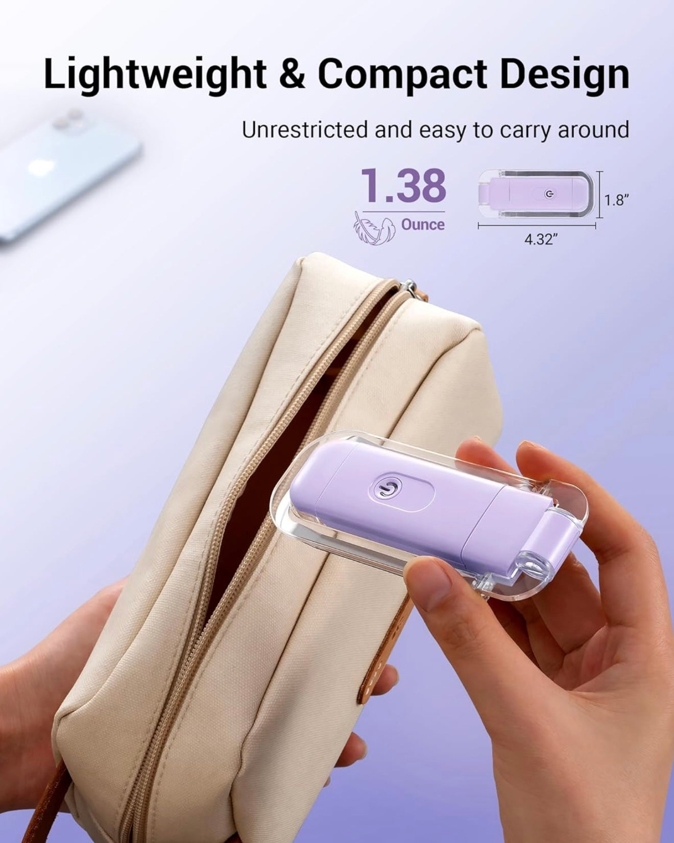 PocketLit | USB Rechargeable Clip On LED Book Light for Reading in Bed | Eye Care Night Reading Light for Book Lovers, Students & Travel