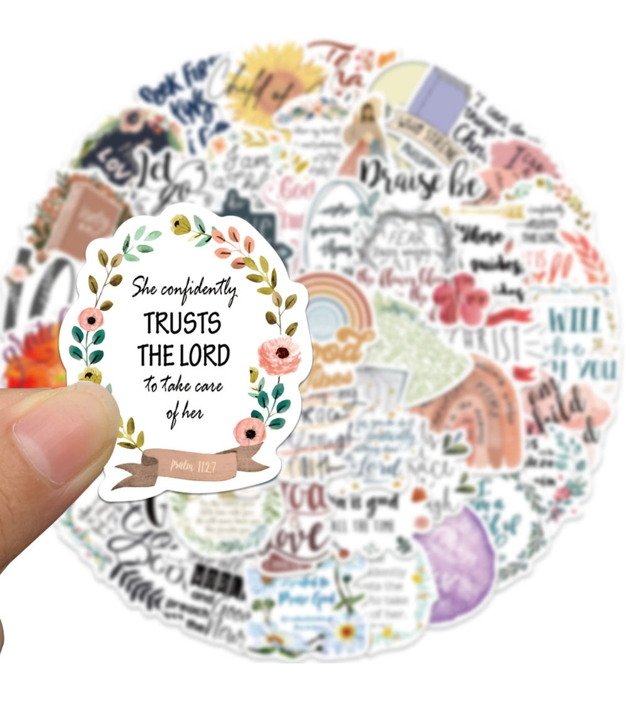 Christian Sticker Set (50 Pcs) CODE 03