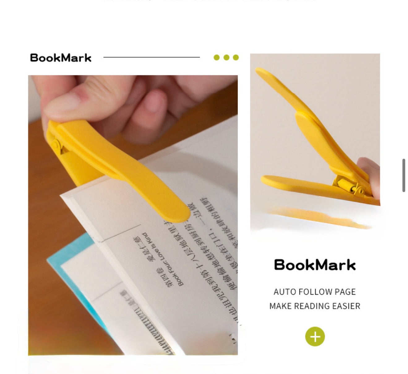 Silicone Bookmarks Set of 3 | Flexible Clip On Page Markers for Books | Skin Friendly Washable Reading Accessories for Book Lovers, Students & Kids