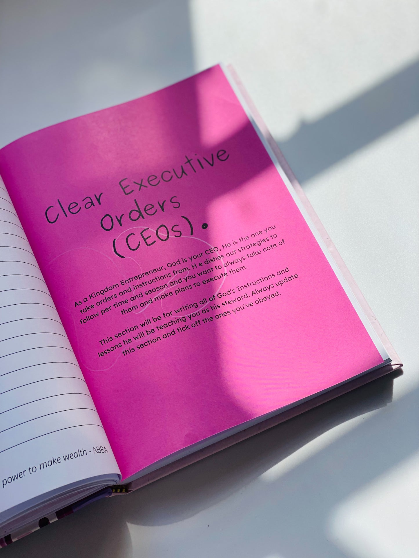 I Write To God About My Business Journal