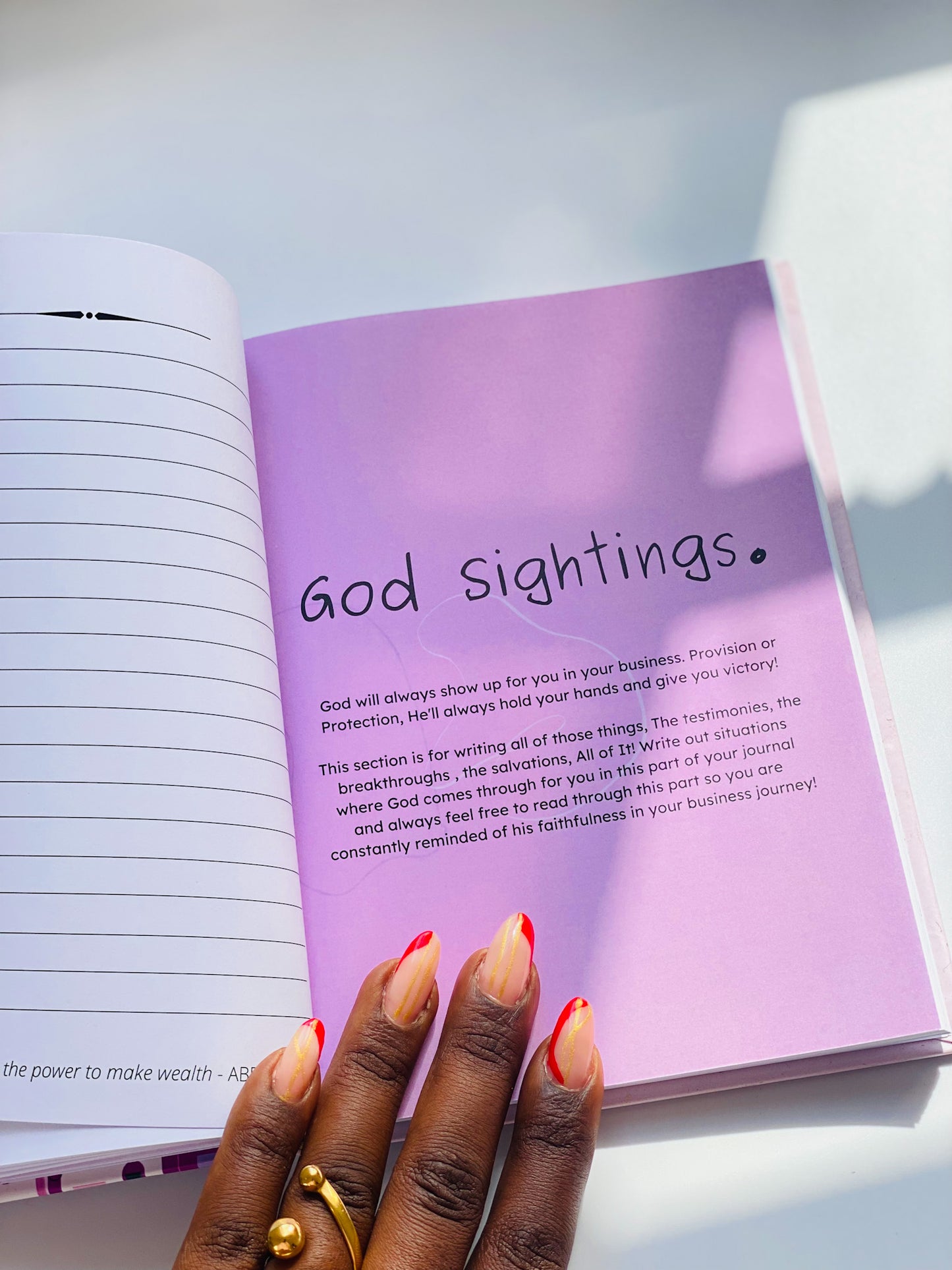 I Write To God About My Business Journal