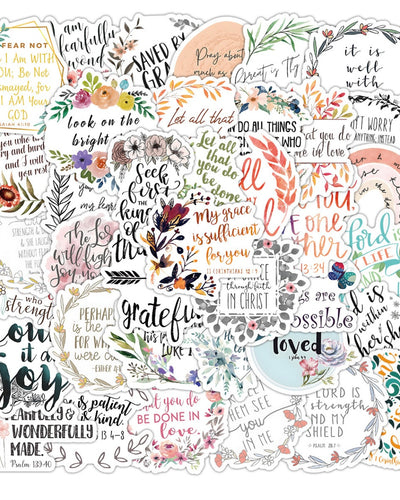 Christian Sticker Set (50 Pcs) CODE 05