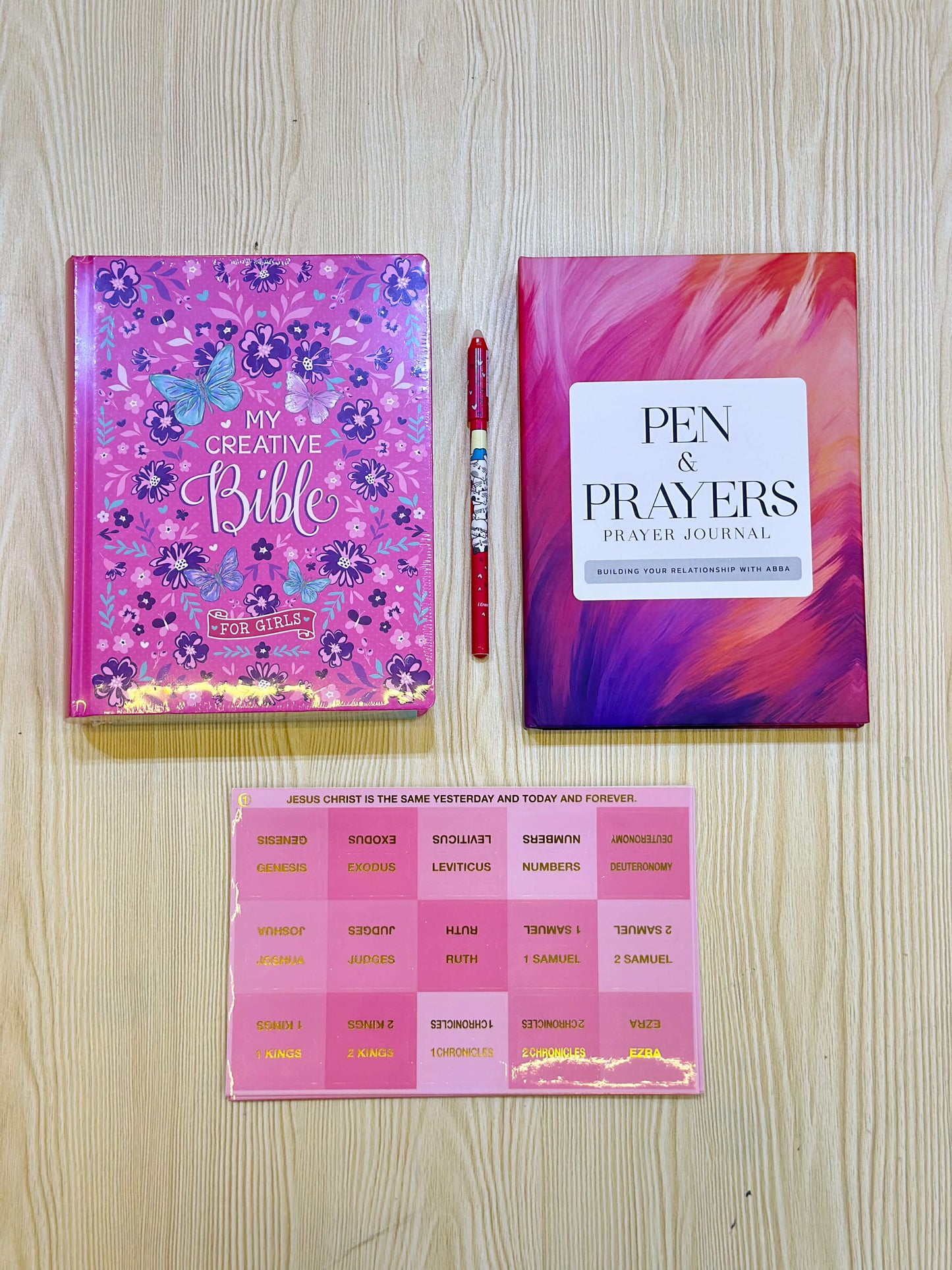 My Creative Bible for Girls Bundle | Bible, Prayer Journal, Bible Index & Erasable Pen