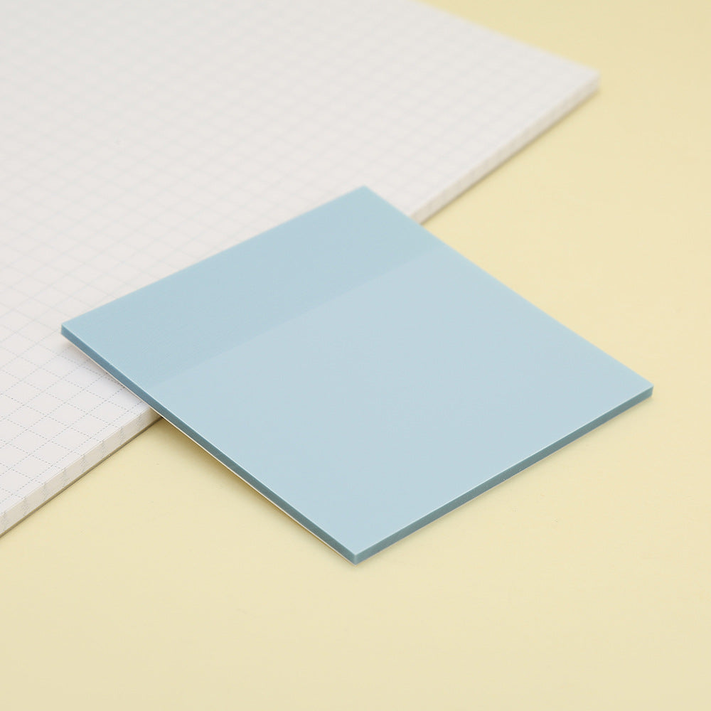 Transparent Pastel colored Sticky Notes Set of 10 - 500 Sheets