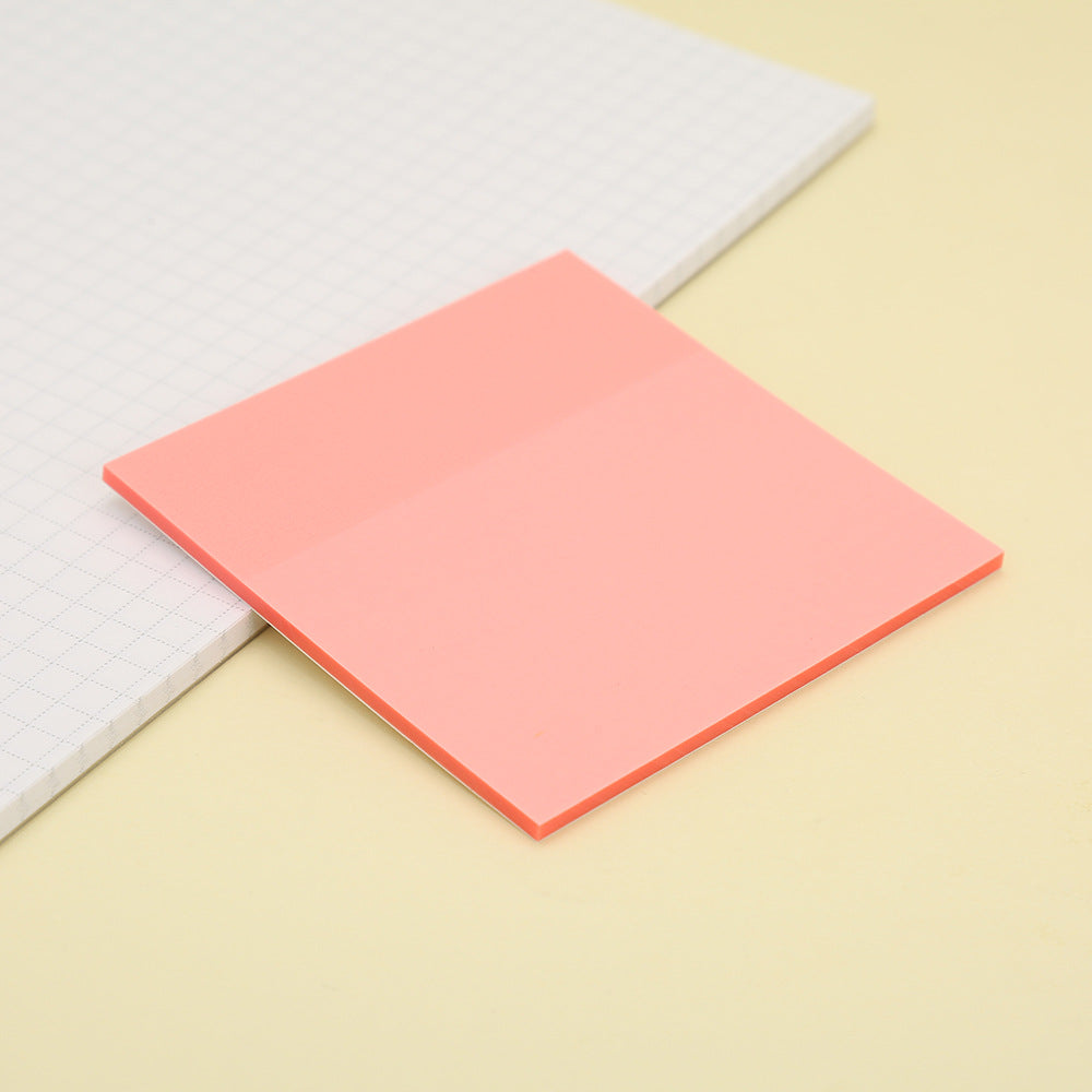 Transparent Pastel colored Sticky Notes Set of 10 - 500 Sheets