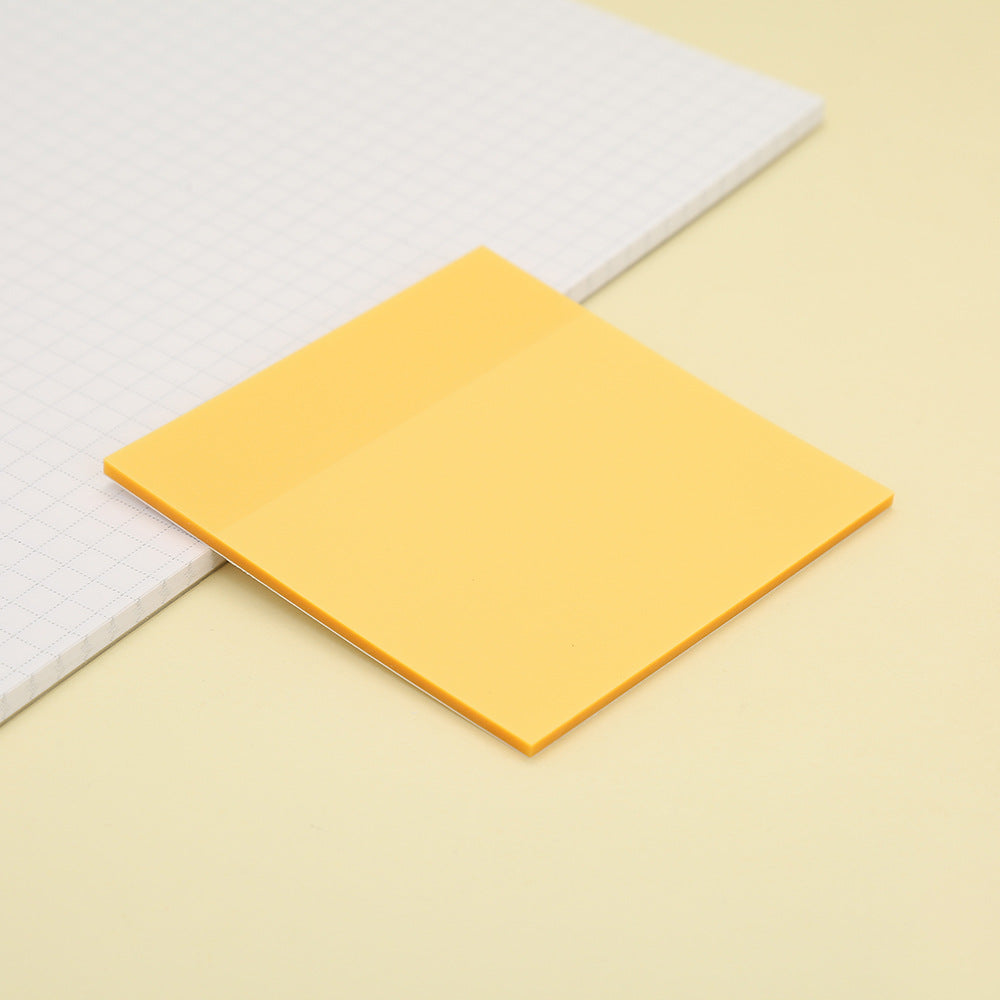 Transparent Pastel colored Sticky Notes Set of 10 - 500 Sheets