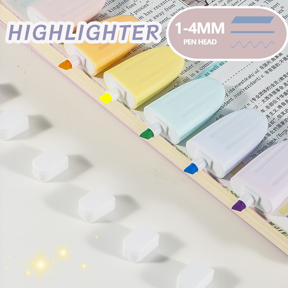 Ice Cream Highlighter Set of 6