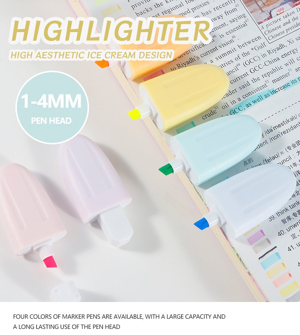 Ice Cream Highlighter Set of 6