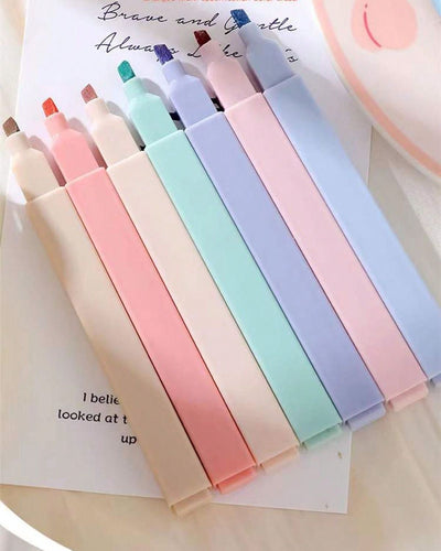 Pastel highlighters (Set of 6) CODE 018