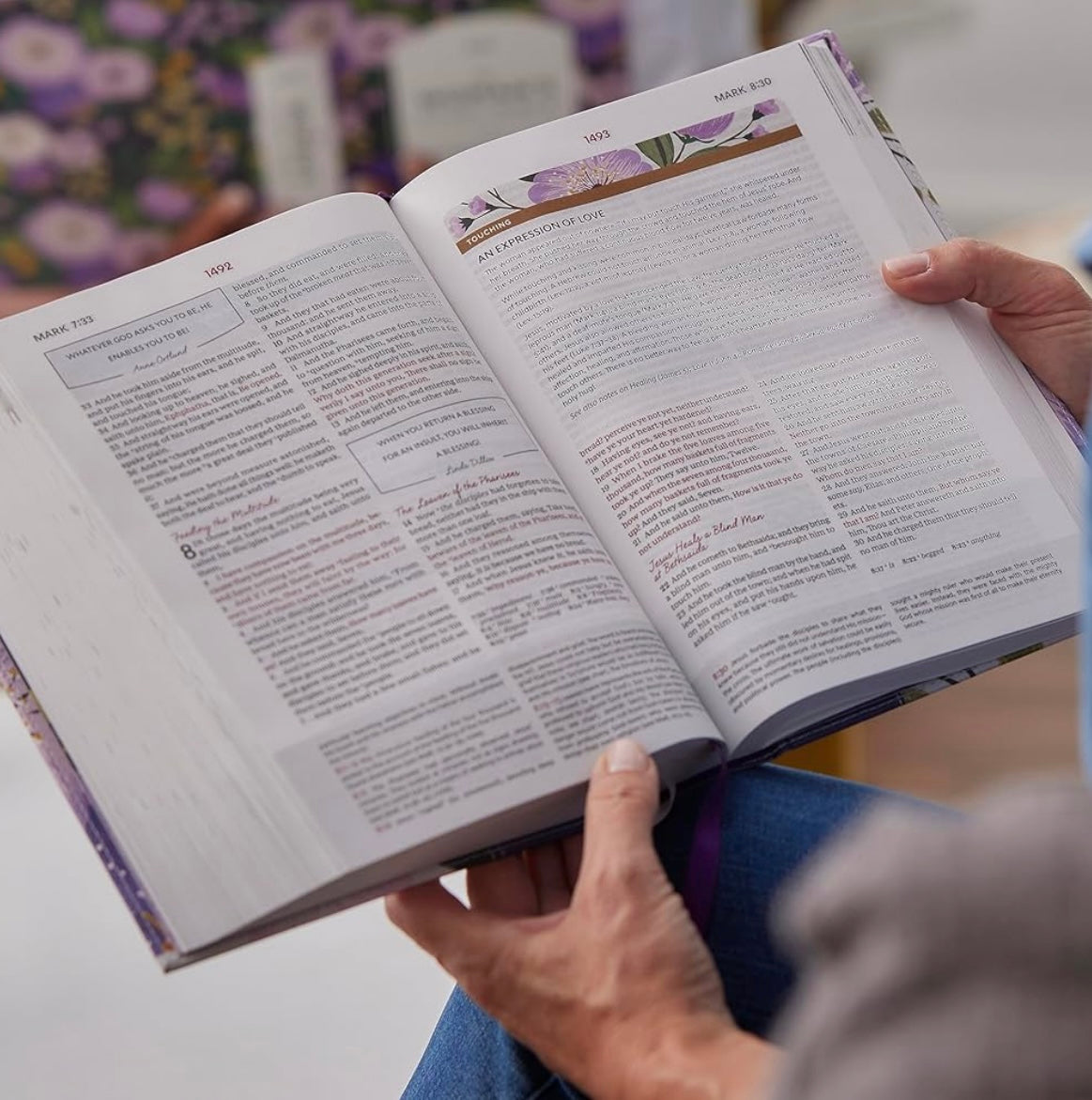KJV The Woman's Study Bible: Receiving God's Truth for Balance, Hope, and Transformation (Red Letter, Full-Color Edition, Comfort Print)