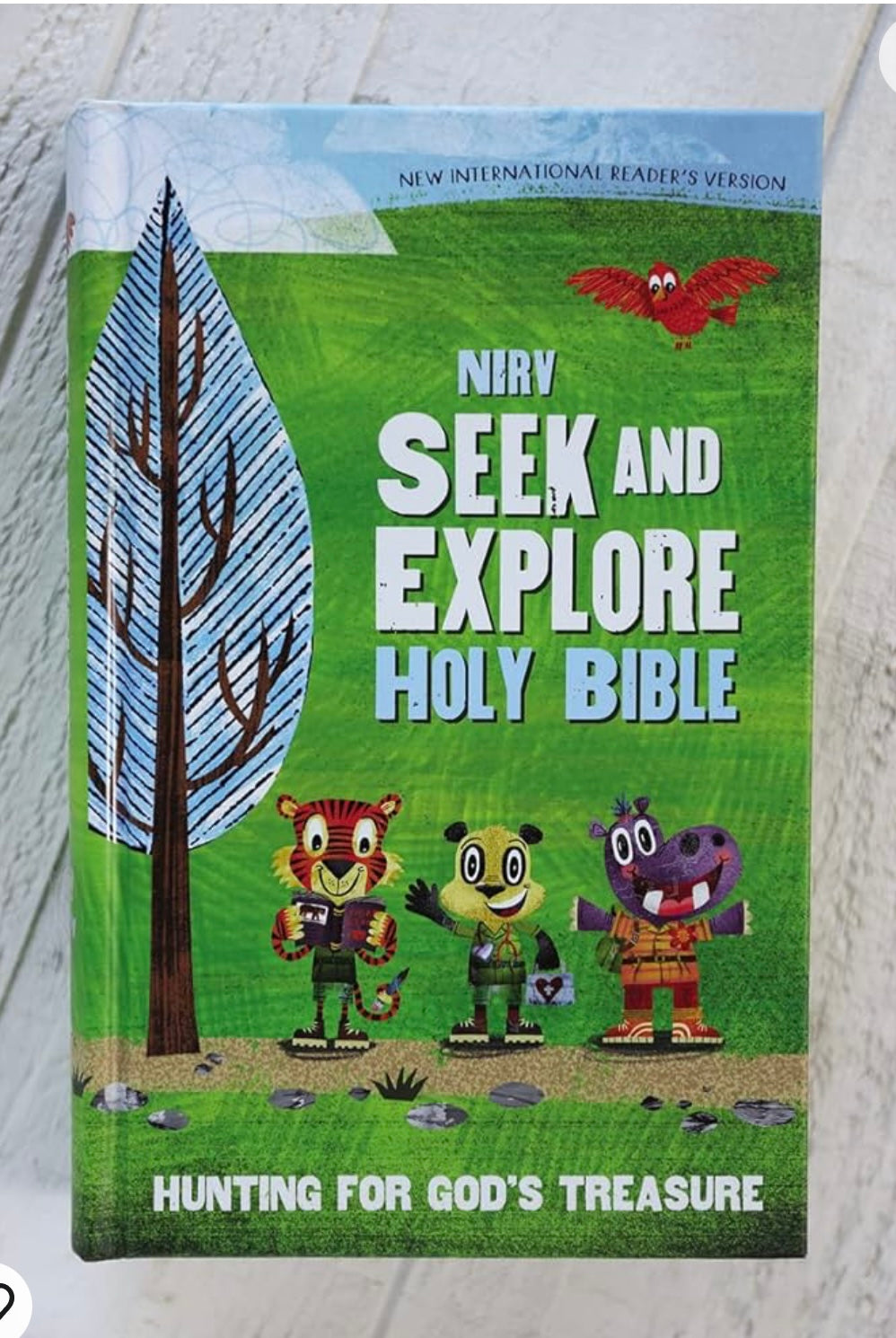 NIrV, Seek and Explore Holy Bible, Hardcover: Hunting for Gods Treasure