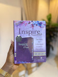 Inspire PRAISE Bible NLT  ( Hardcover, Purple): Inspire Coloring Bible Nearly 500 Illustrations to Color, Creative Journaling Bible Space