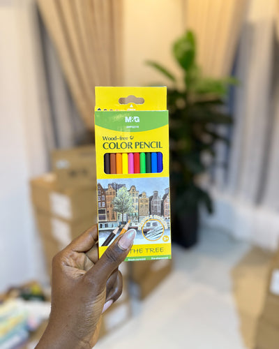 Colouring Pencil  by 12 pcs + Free Sharpener