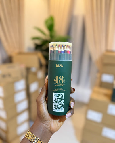 Colouring Pencil  by 48 pcs + Free Sharpener