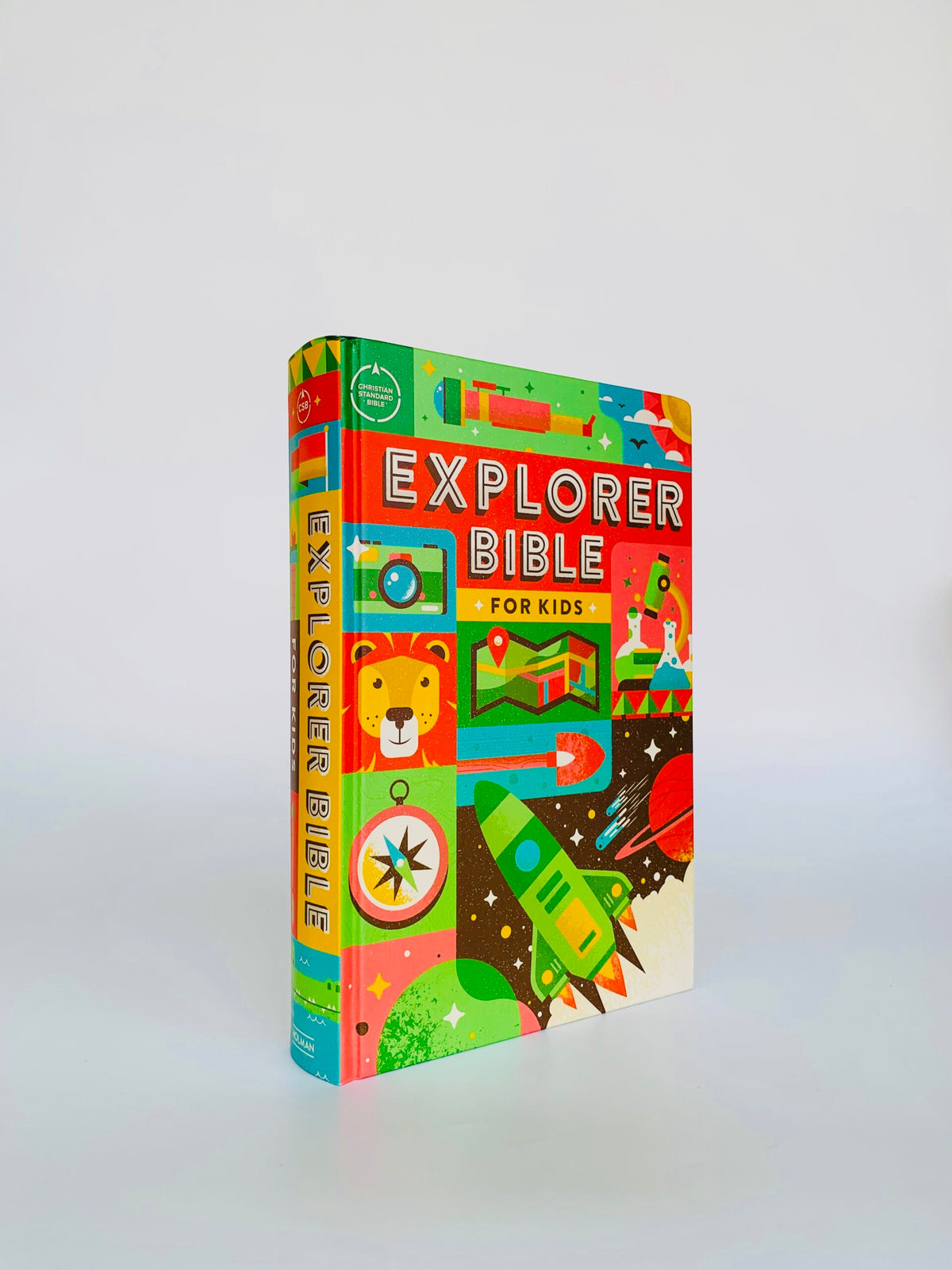 CSB Explorer Bible for Kids, Hardcover: Placing God's Word in the Middle of God's World