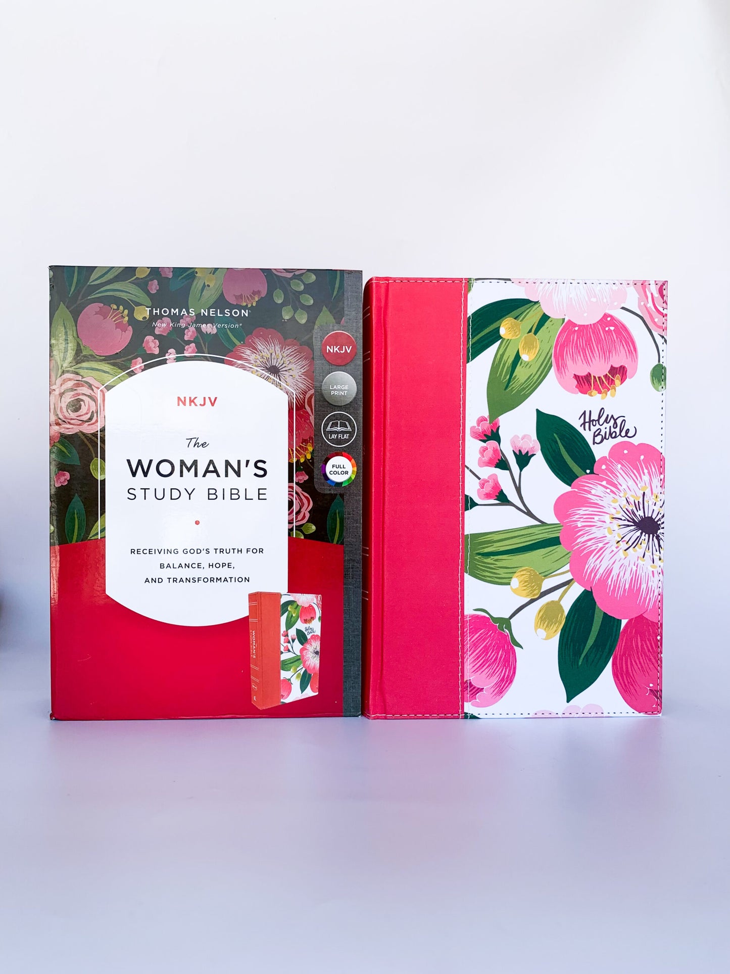 NKJV The Woman's Study Bible: Receiving God's Truth for Balance, Hope, and Transformation (Red Letter, Full-Color Edition)