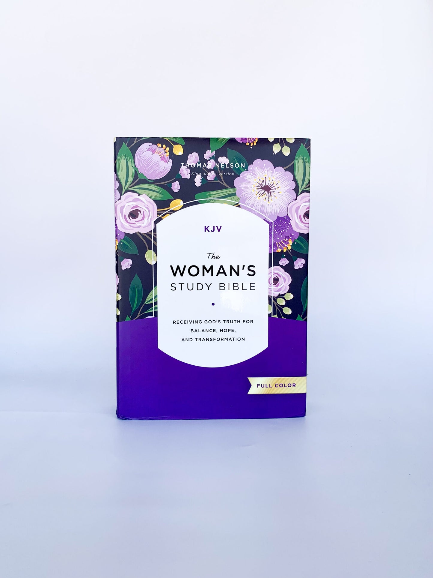 KJV The Woman's Study Bible: Receiving God's Truth for Balance, Hope, and Transformation (Red Letter, Full-Color Edition, Comfort Print)
