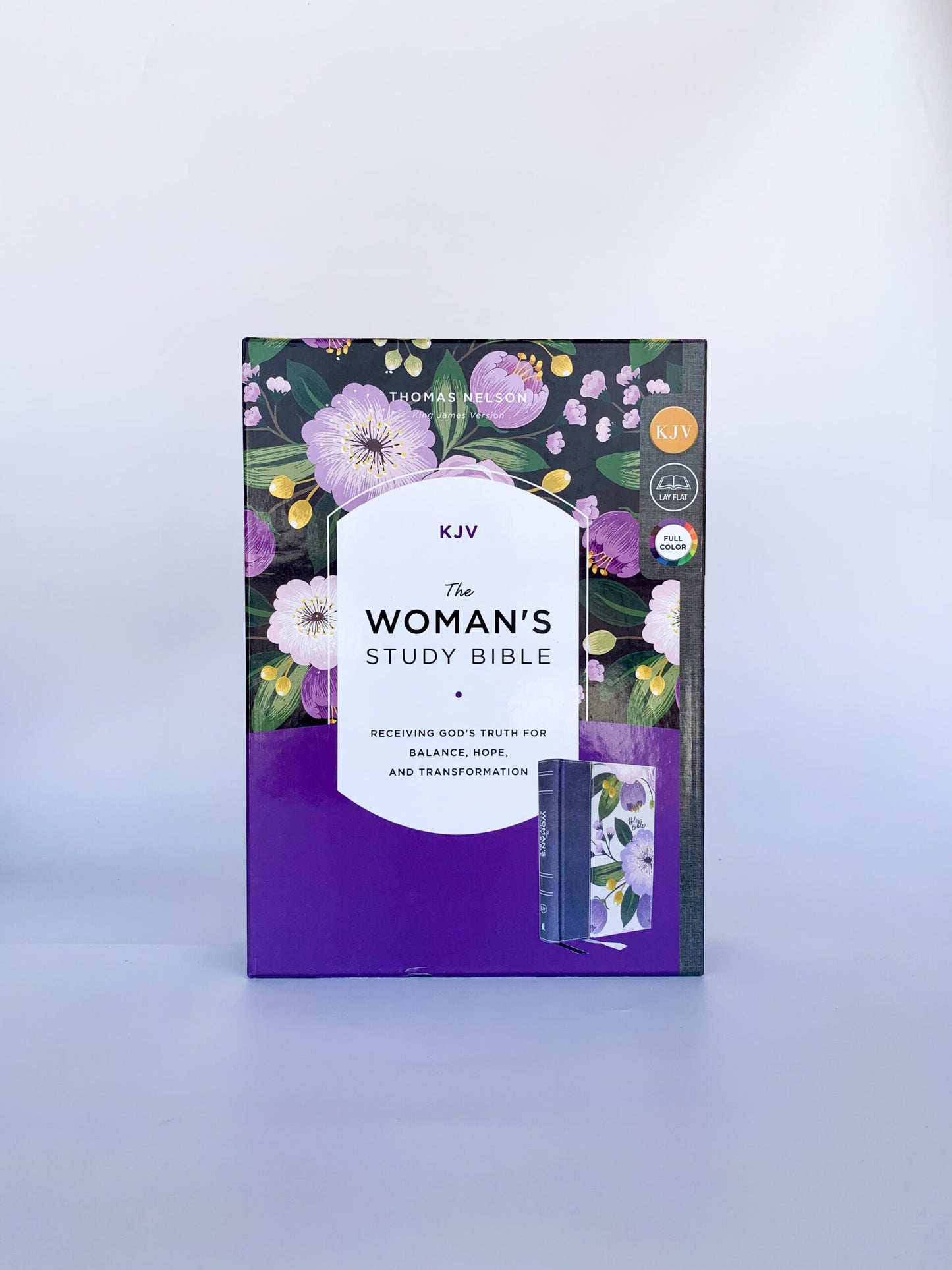 KJV The Woman's Study Bible: Receiving God's Truth for Balance, Hope, and Transformation (Red Letter, Full-Color Edition, Comfort Print)