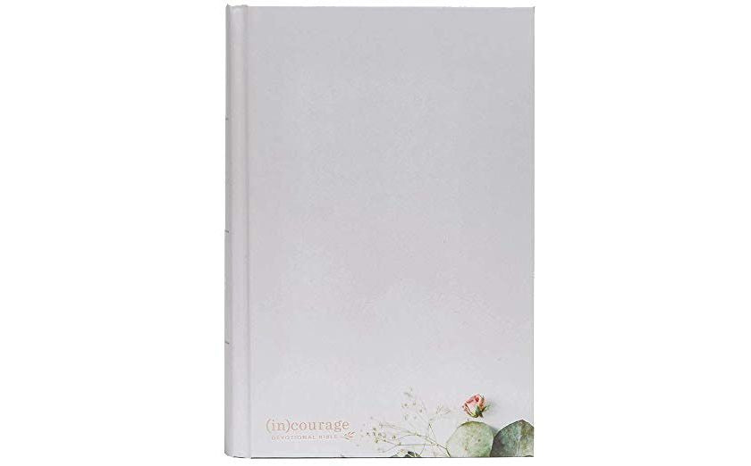 CSB (in)courage Devotional Bible, Gray Hardcover - INCOURAGE