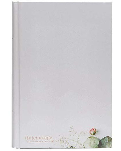 CSB (in)courage Devotional Bible, Gray Hardcover - INCOURAGE