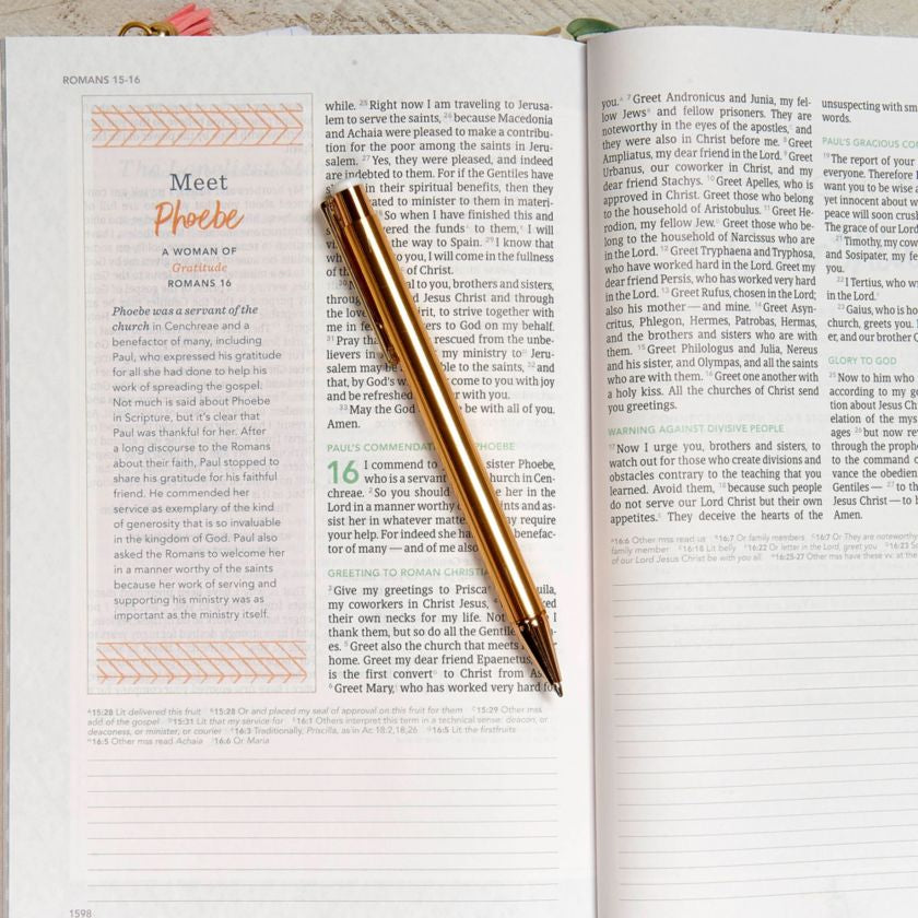 CSB (in)courage Devotional Bible, Gray Hardcover - INCOURAGE