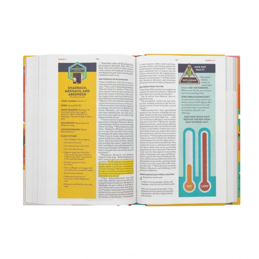 CSB Explorer Bible for Kids, Hardcover: Placing God's Word in the Middle of God's World