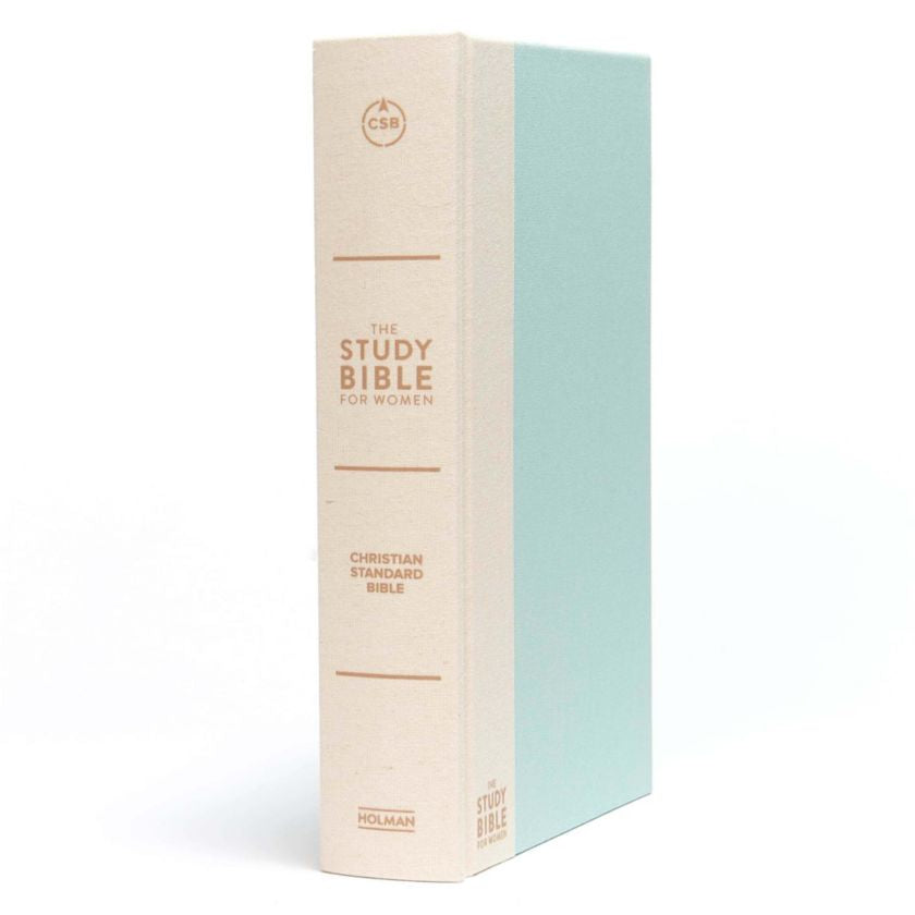 The CSB Study Bible For Women, Light Turquoise/Sand Hardcover: Faithful and True