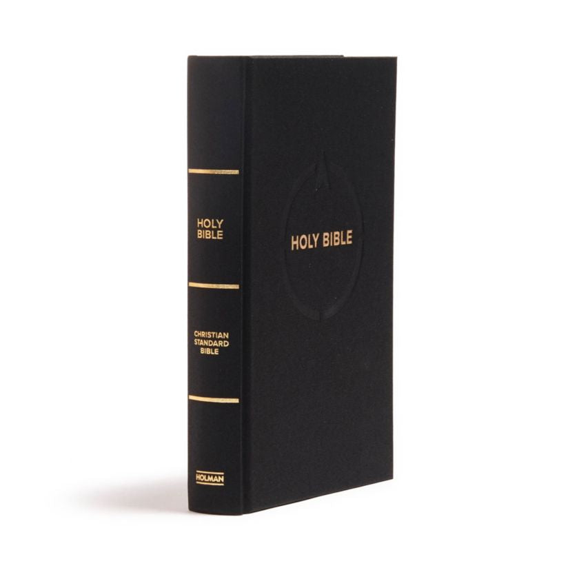CSB Pew Bible, Black Hardcover: Holy Bible
