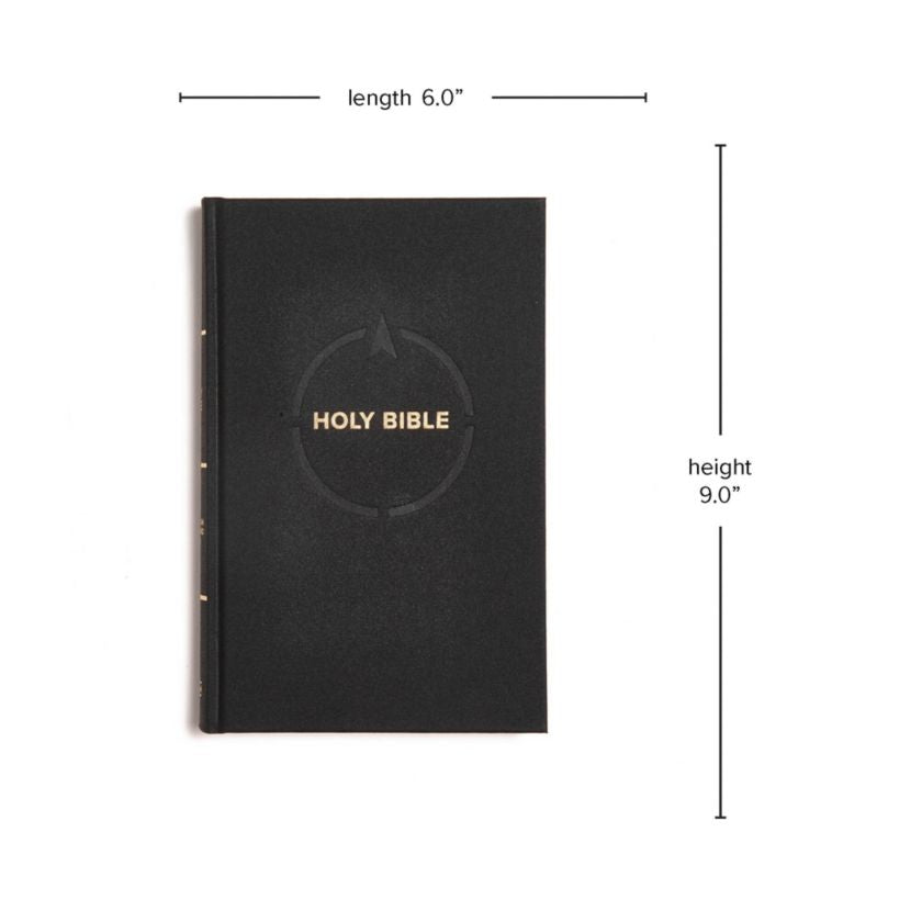 CSB Pew Bible, Black Hardcover: Holy Bible
