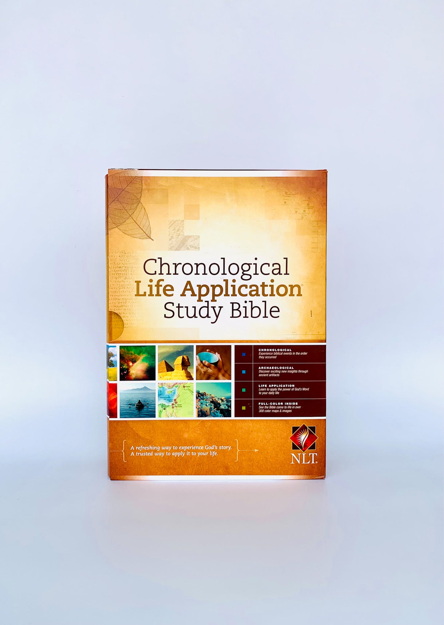 NLT Chronological Life Application Study Bible Hard Cover