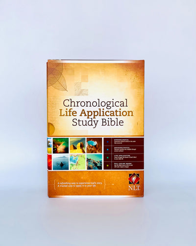 NLT Chronological Life Application Study Bible Hard Cover