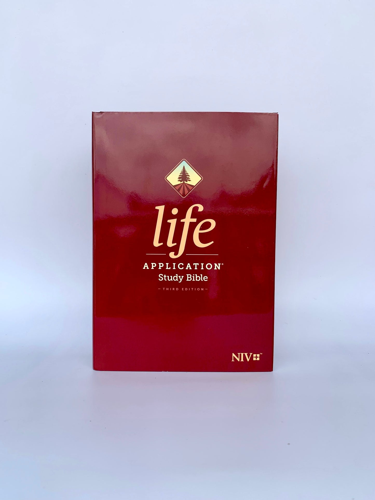 NIV Life Application Study Bible, Third Edition (Red Letter, Hardcover, RED Color)