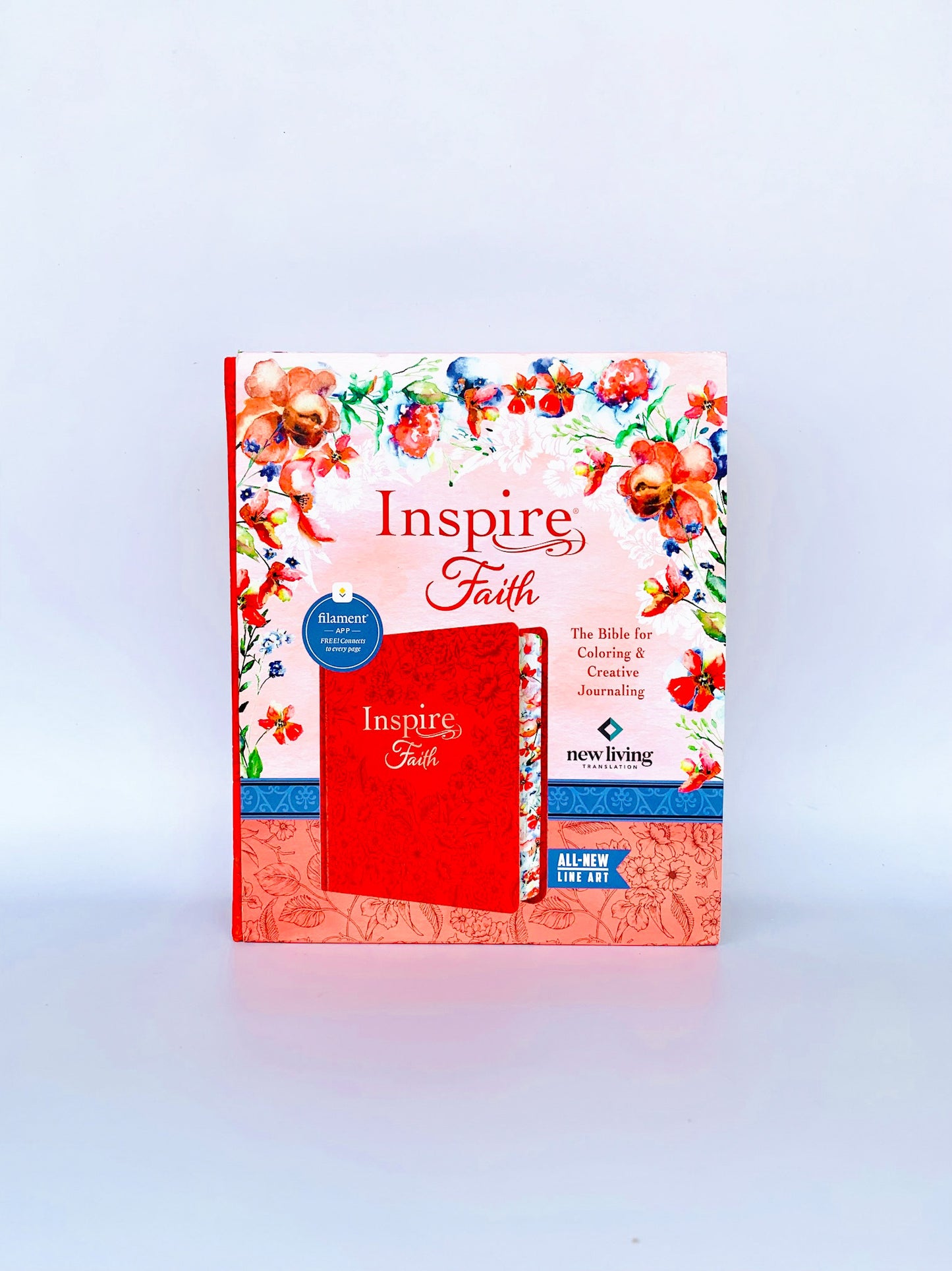 Inspire FAITH Bible NLT, Filament Enabled