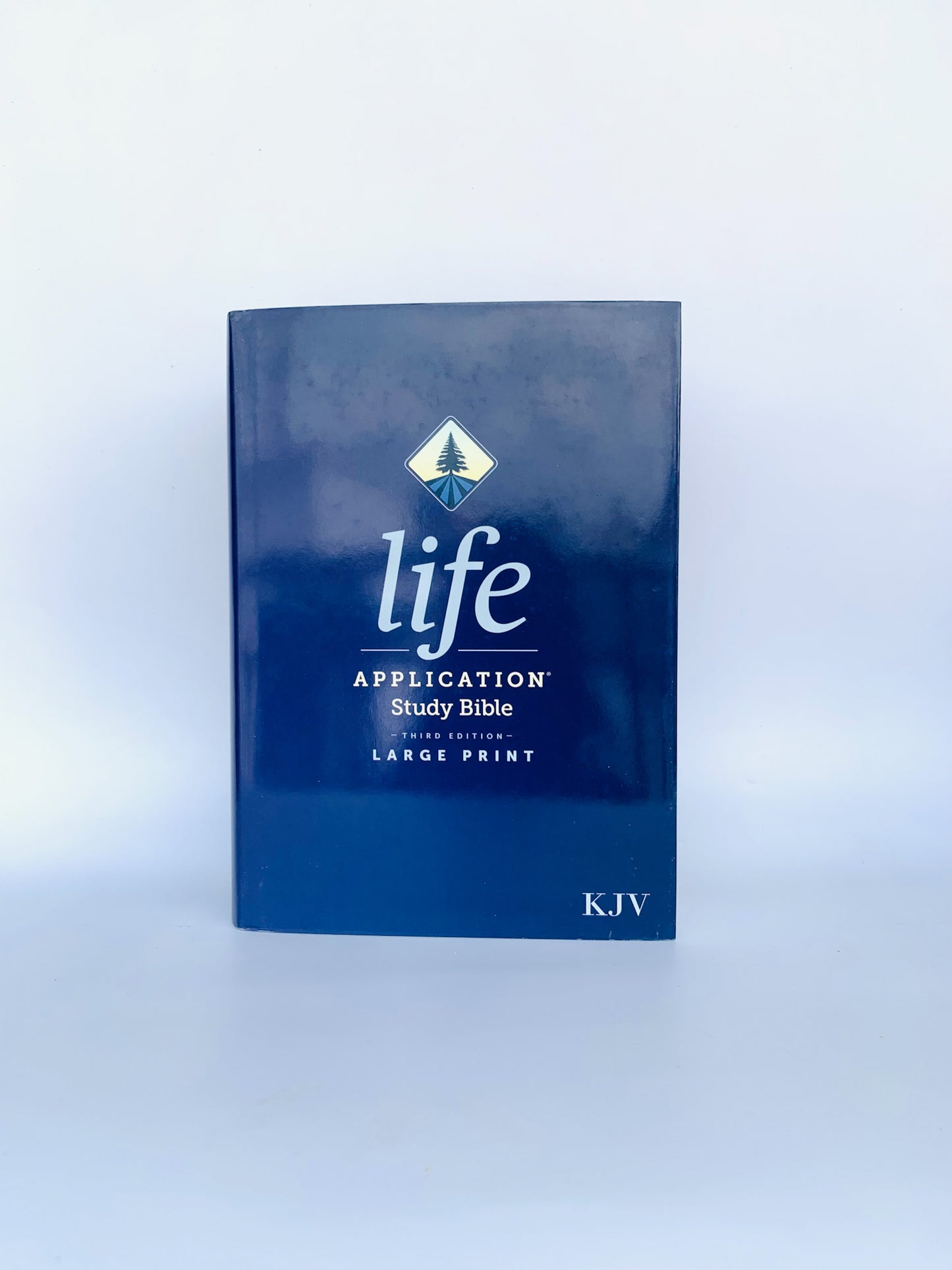 KJV Life Application Study Bible, Third Edition (Hardcover, Red Letter) BLUE Color