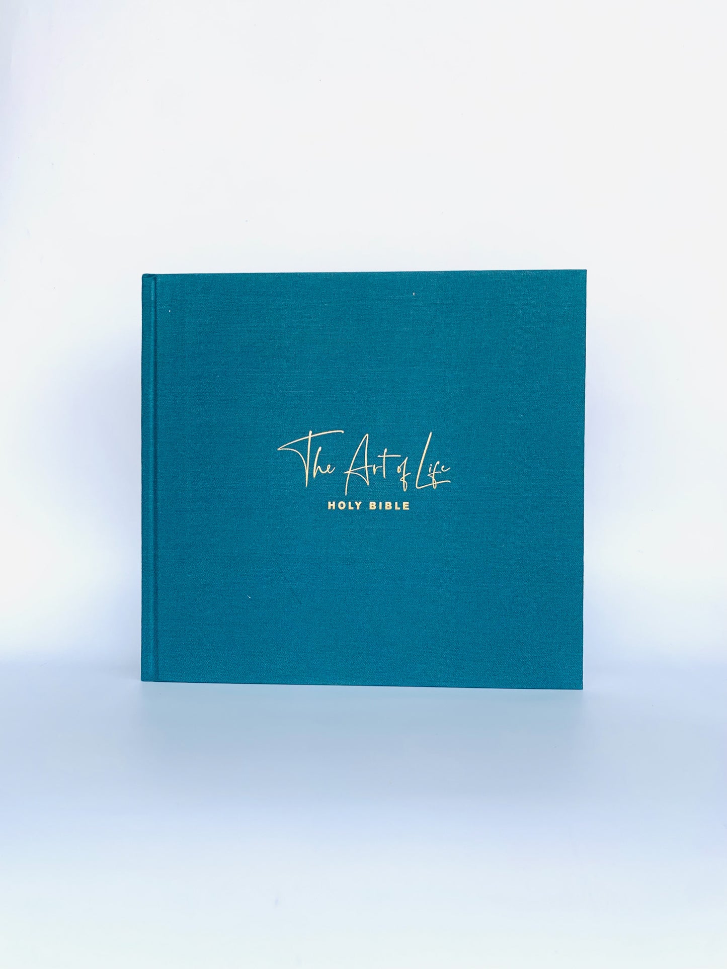 The NLT Art of Life Holy Bible: A Visual Celebration (Hardcover, Teal)