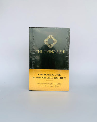 Living Bible Hard Cover Green colour