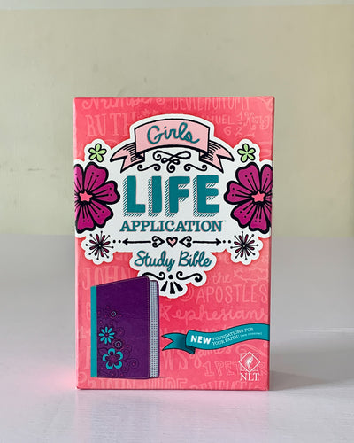 GIRLS LIFE APPLICATION BIBLE LEATHERBACK